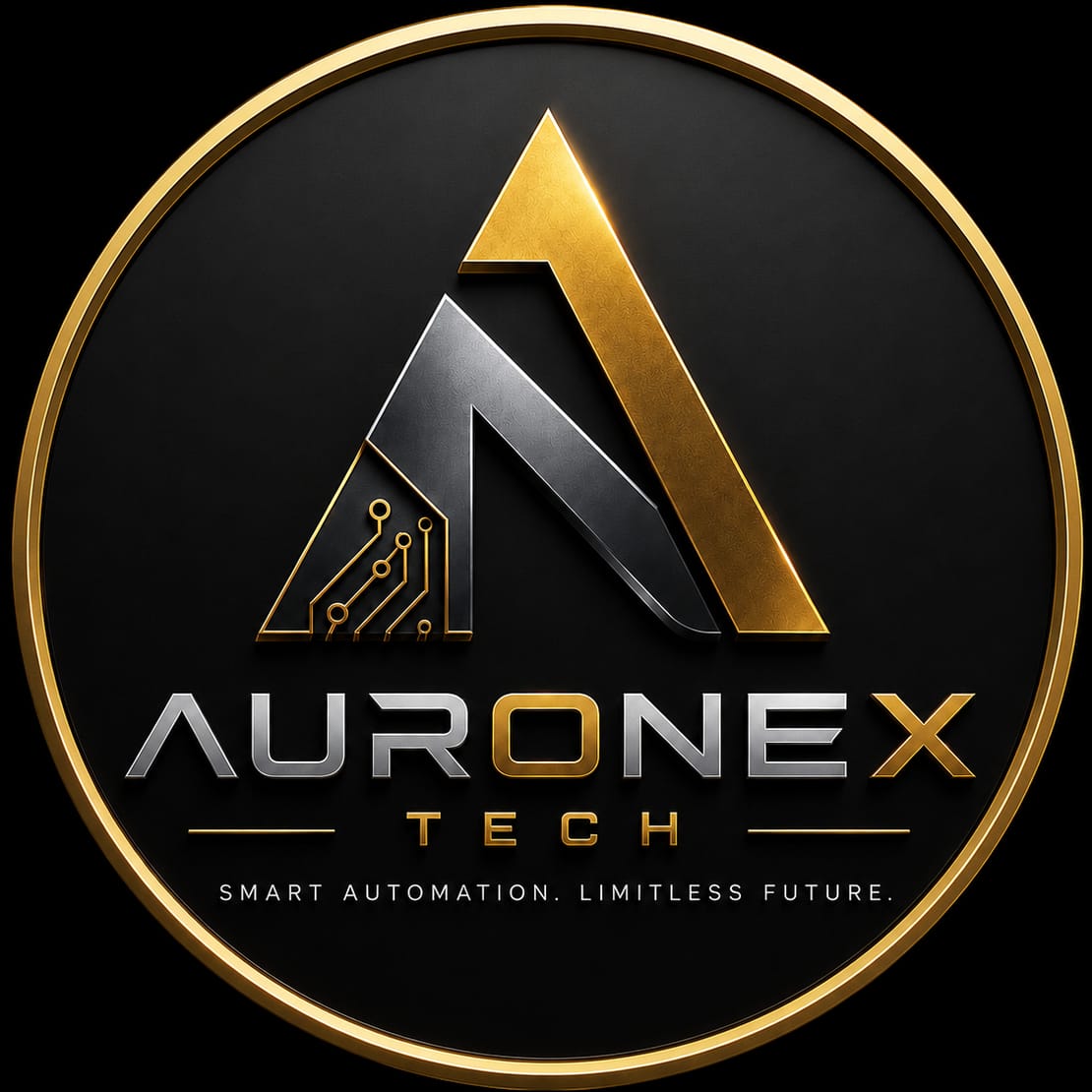 Auronex Tech Premium Logo